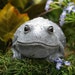 Toad Garden Art - Concrete 'Butt Toad' Statue Handmade Cement Frog Sculpture
