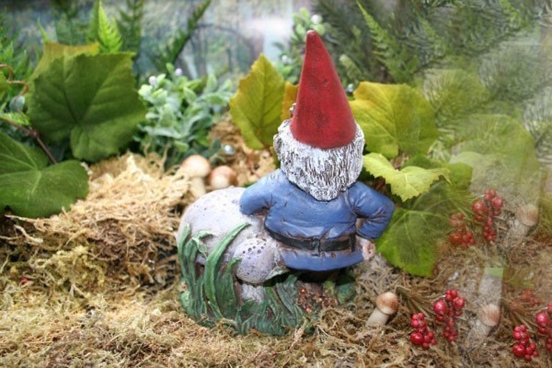 More Garden Gnomes Need New Homes Concrete Art image 5