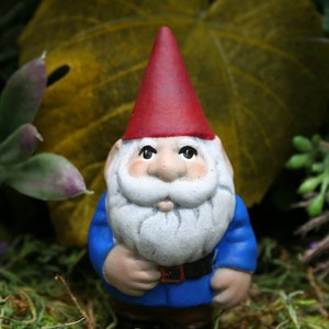 Miniature Garden Gnome Selfie Size Traveling Mini Pocket Gnome image 5