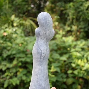 Goddess Statue, Mother Earth, Gaia Statue, Goddess Figurine Made of Solid Concrete image 4