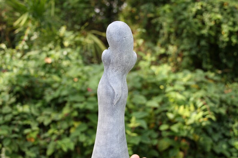 Goddess Statue, Mother Earth, Gaia Statue, Goddess Figurine Made of Solid Concrete image 4