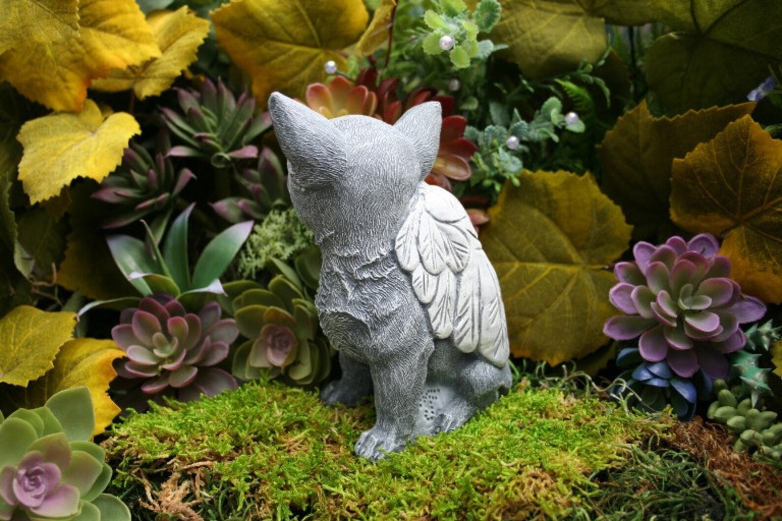 chihuahua angel figurine