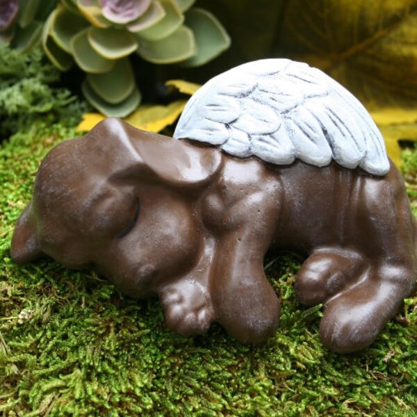 Chocolate Lab Statue Etsy