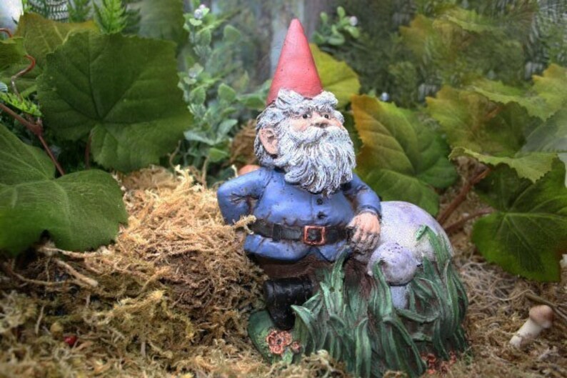 More Garden Gnomes Need New Homes Concrete Art image 3