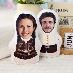 Muñeca con foto personalizada | Almohada de peluche DIY | Muñeca de peluche personalizada | Almohada con foto personalizada | Regalo de cumpleaños para parejas