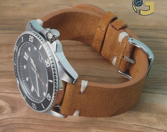 Handmade durable leather strap - luxurious comfort and style for your beautiful Apple Watch - perfect gift for watch lovers