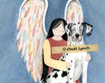 Great Dane Angel Etsy