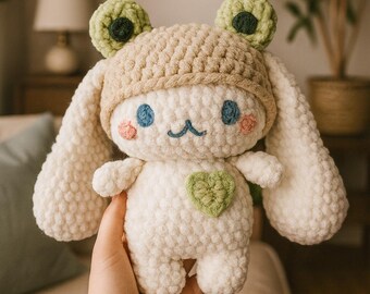 Bunny Amigurumi Crochet Pattern • Beginner Friendly Plush Toy (PDF Pattern)