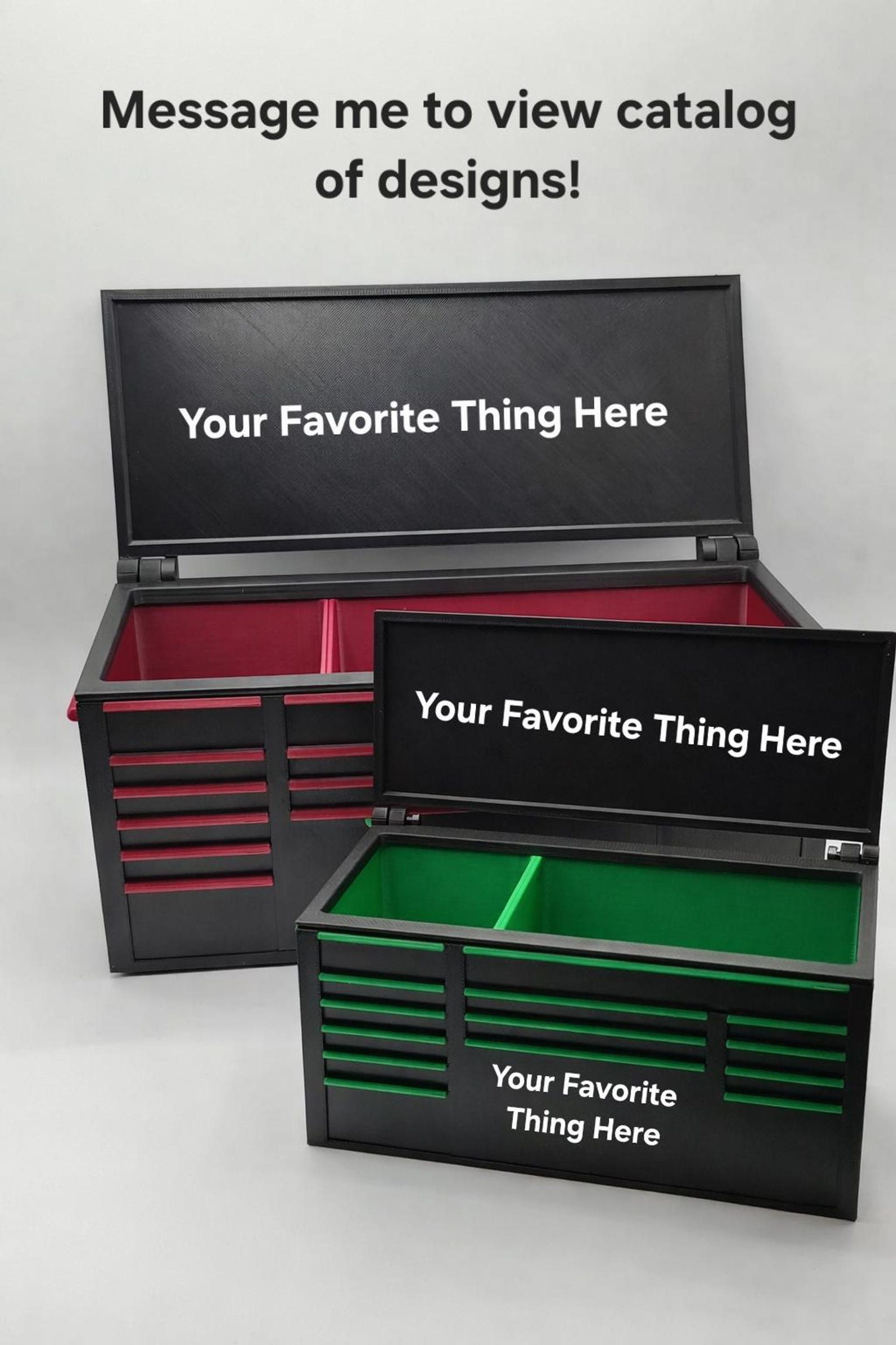 Custom Themed Mini Toolbox - Color and Theme Options - Made to Order - Etsy