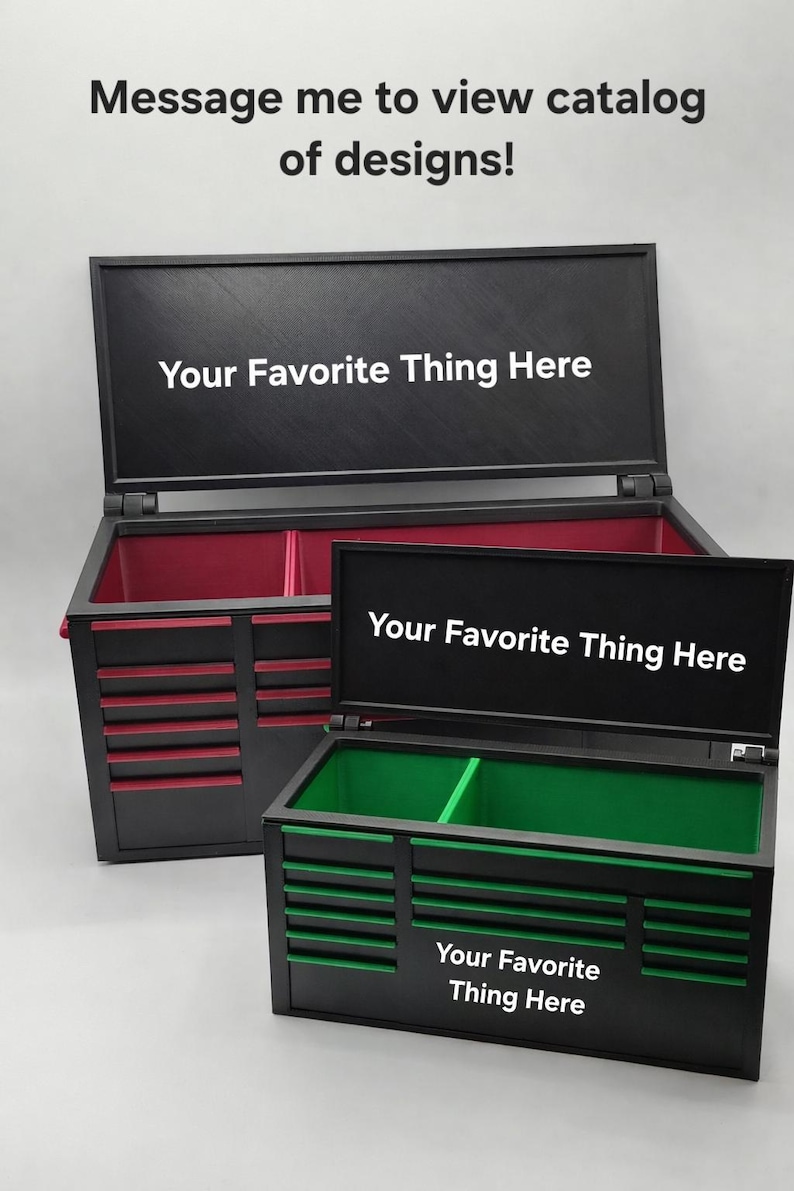 Custom Themed Mini Toolbox - Color and Theme Options - Made to Order - Etsy