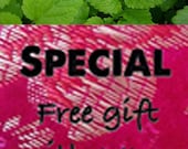 Order Lemon Balm Seeds (Non-Hybrid Non-GMO) now get a free gift