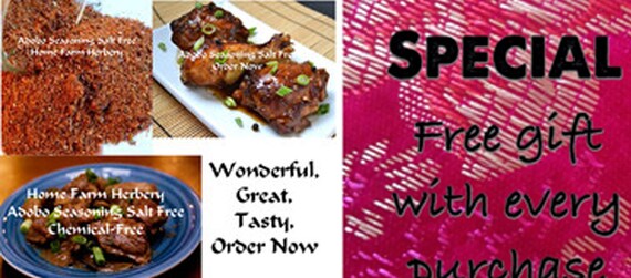Our Adobo Seasoning Is Salt Free And Is A Perfect Blend With A Etsy