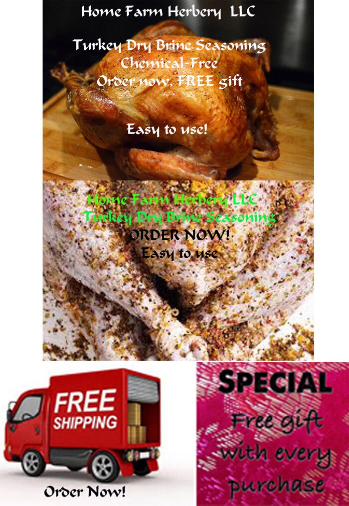 Turkey Dry Brine Seasoning easy t use on poultry pork or any Etsy