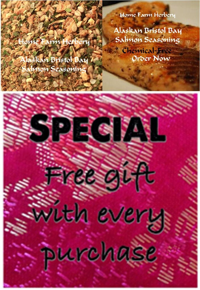 Alaskan Bristol Bay Salmon Seasoning Order now and get free Etsy