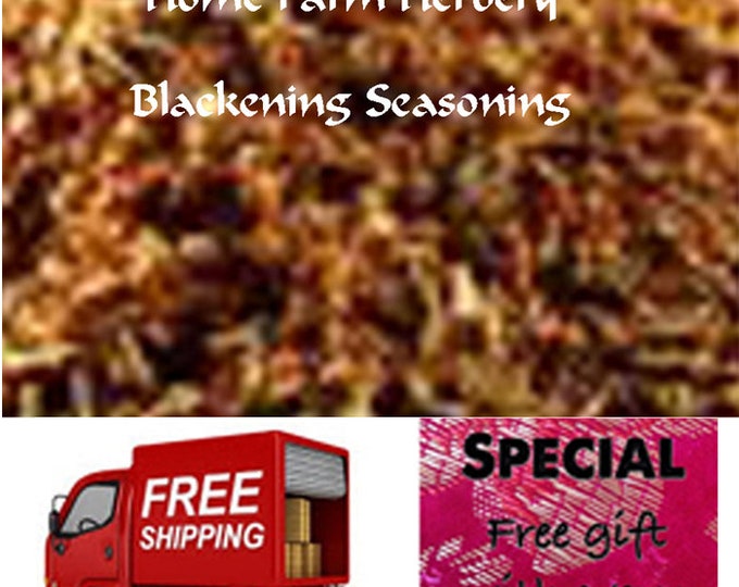 Blackening Seasoning, Order now, FREE shipping and a free gift, Buy 3 Get 1 FREE