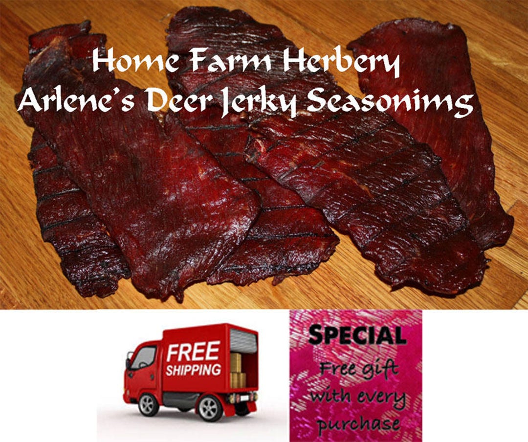 Arlenes Deer Jerky Seasoning Organic Easy to Use Order Now Etsy