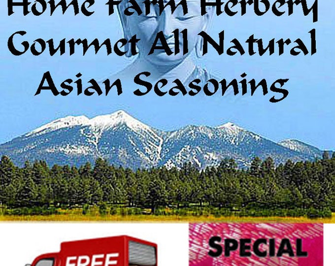 Asian Seasoning, authentic, chemical free, use  Asian cuisine, chicken, fish, vegetables, stir fry, lamb, beef and lo mein recipes Order now