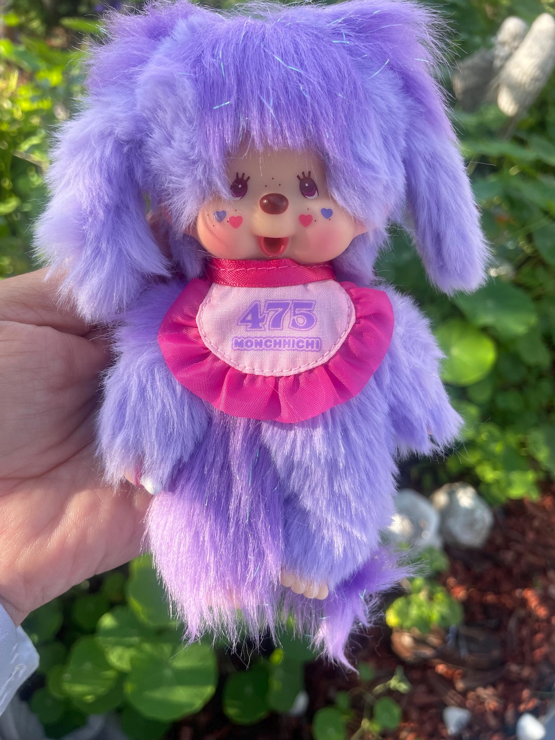 Porte-clés en peluche lapin Monchhichi Friends Chimutan | Urban