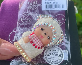 AUTHENTIC Swarovski Lovlots Characters Erika Crystal Moonlight