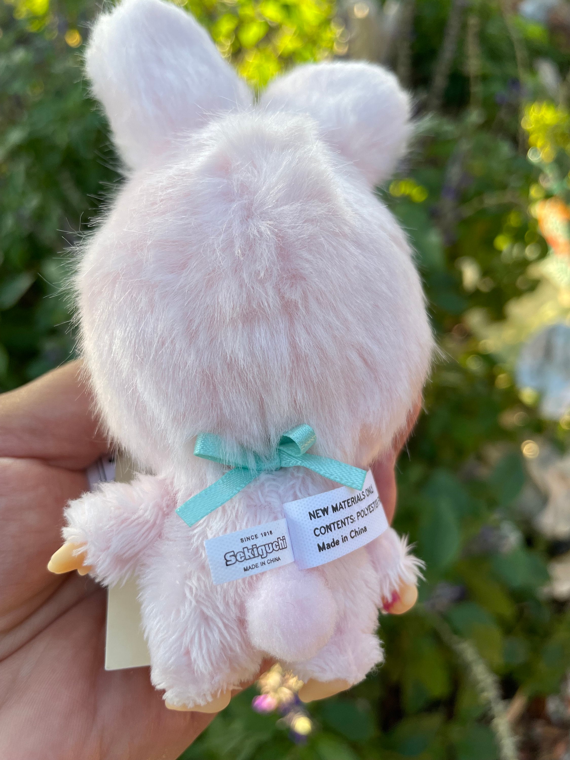 Monchhichi Friend Chimutan Bunny SS Size Big Head Mascot Keychain