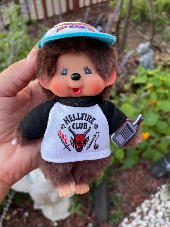 Monchhichi Stranger Things Edition Hellfire Keych… - image 1