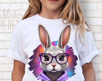 Preppy Easter Png, Purple Easter Bow Png, Girls Purple Easter PNG, Bunny Coquette Bow Png, Lilac Bunny Png, Easter Png, Retro Easter Png