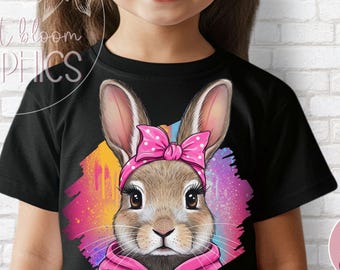 Girls Pink Easter PNG, Pink Easter Bow Png, Bunny Coquette Bow Png, Pink Bunny Png, Easter Png, Retro Easter Png, Png, Preppy Easter Png