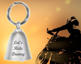 Motorcycle Ash Urn Biker Guardian Bell Urn  - Engraving Option - Tough Stainless Steel