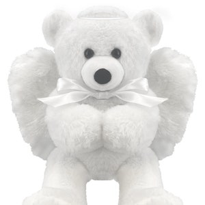 Little Angel Teddy Bear Keepsake Urn or Ashes