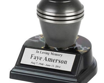 Mini Keepsake Stand Only Name Plate For Keepsake Small Urn Keepsakes Sold Separately