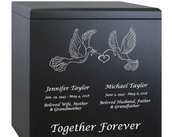 Love Birds Double Urn