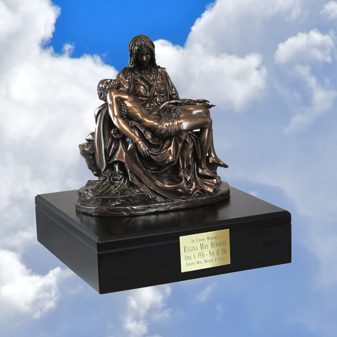 Michelangelo's Pieta Cremation Urn - Etsy