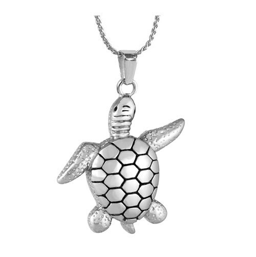 Turtle Cremation Jewelry Urn Love Charms Option Etsy UK