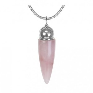 Rose Quartz Cremation Jewelry Urn Love Charms™ Option image 2