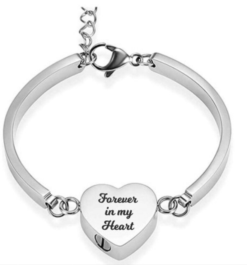 Forever In My Heart ~ Heart Bracelet Urn