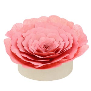 Pink Peaceful Petal® Flower Adult Water Burial Urn - Beautiful  Water Burial - Biodegradable Urn