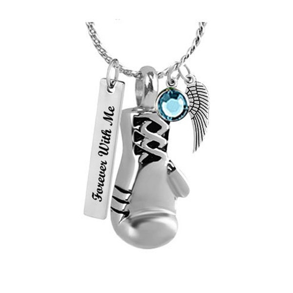 Urn Boxing Glove Necklace Etsy
