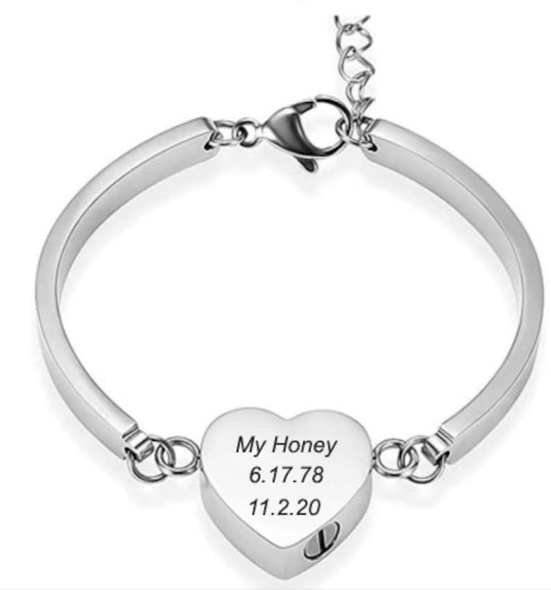 Forever In My Heart ~ Heart Bracelet Urn
