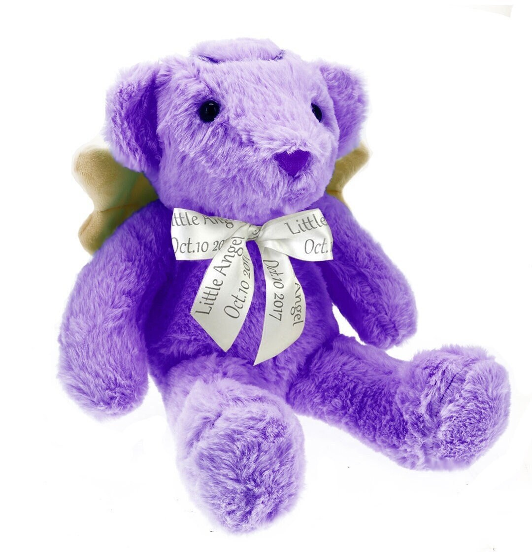 purple bear teddy