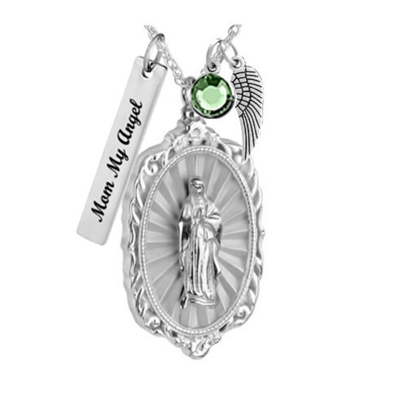 Guadalupe Silver Filigree Jewelry Urn 
