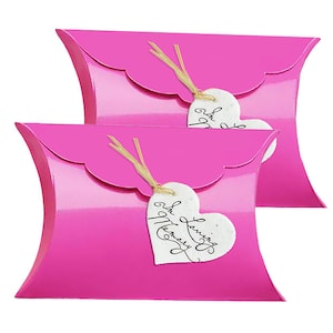 Set of 2 - Little Fuchsia Roses Peaceful Pillow® Water Urn Biodegradable Urns For Water and Land Burials Urn Green Burial Council Approved