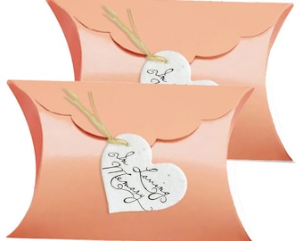 Coral Roses Water Urn Set: Biodegradable Peaceful Pillow® for Ashes