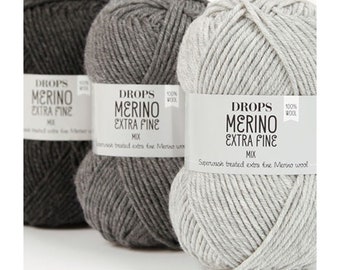 Mix-or Match 5-Packs Drops Merino Extra Fine Superwash Yarn