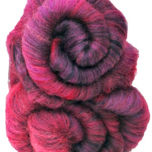 Tarot Series Batts: Carded Fiber for Spinning, Felting, Textile Art in 22 Colorways Inspired by the Tarot 16 The Tower