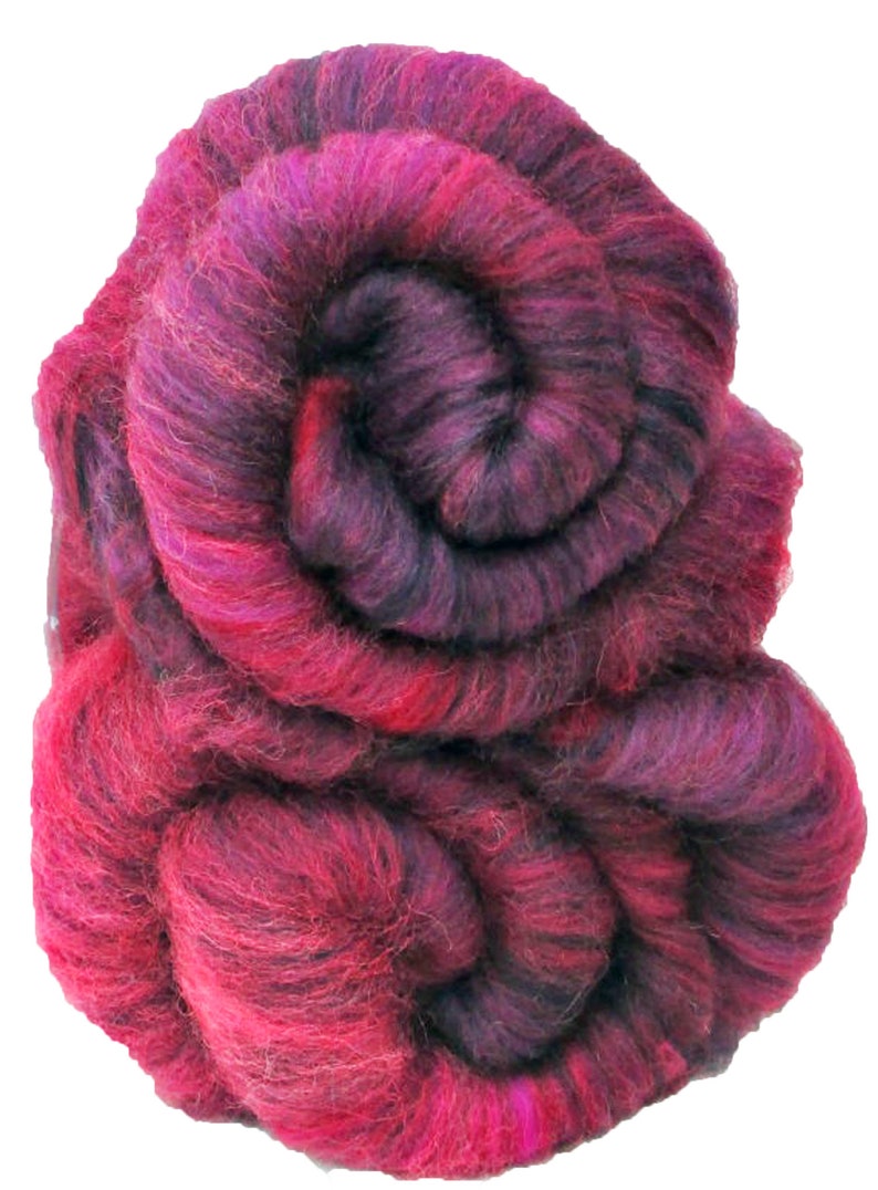 Tarot Series Batts: Carded Fiber for Spinning, Felting, Textile Art in 22 Colorways Inspired by the Tarot 16 The Tower