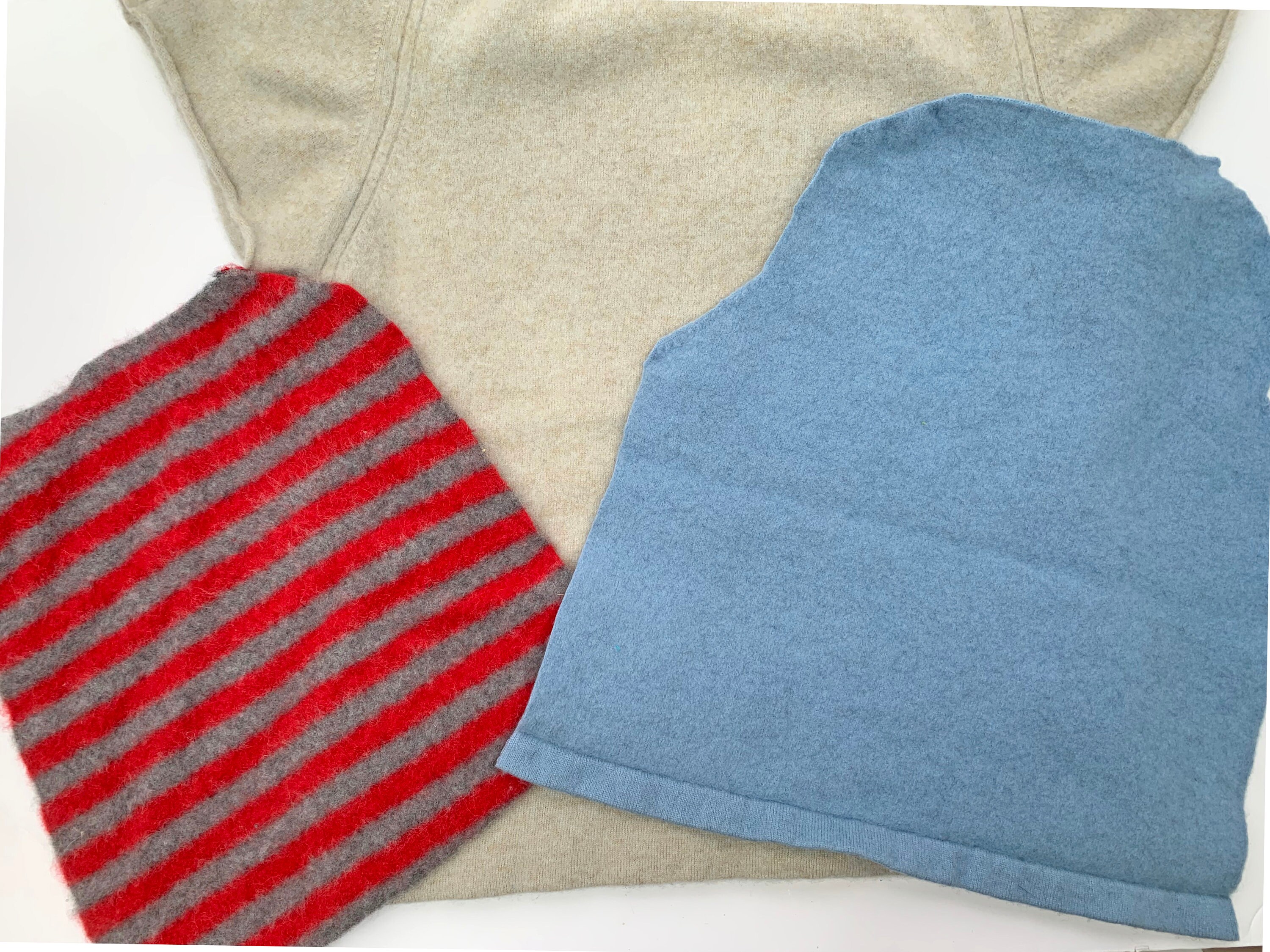 felted cashmere sweater