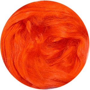 Mulberry Silk Roving: Many Colors Available, for Spinning, Felting, Textile Art image 3