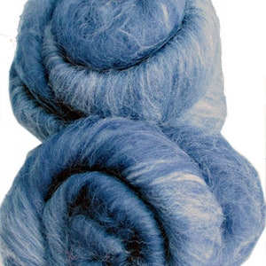 Tarot Series Batts: Carded Fiber for Spinning, Felting, Textile Art in 22 Colorways Inspired by the Tarot 12 Hanged Man