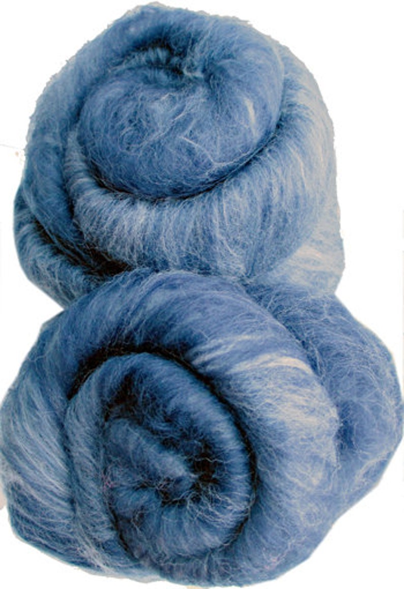 Tarot Series Batts: Carded Fiber for Spinning, Felting, Textile Art in 22 Colorways Inspired by the Tarot 12 Hanged Man