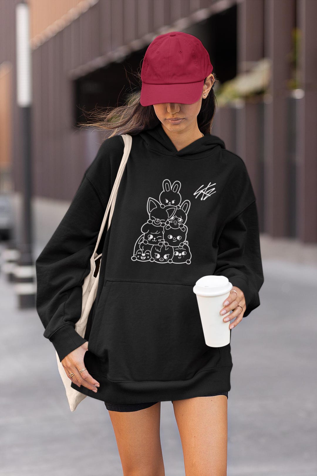 Guiran SKZOO Karma Fan T-Shirt - Unisex Streetwear Für STAYs - Stray Kids Merch